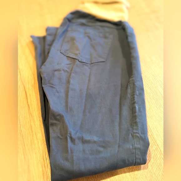 Blue gray Motherhood maternity pants - Picture 1 of 3
